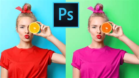 How To Select And Change Colors In Photoshop Replace Colors In A Photo