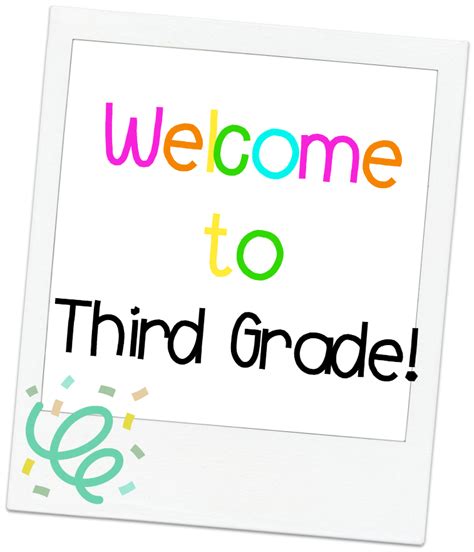 Third Grade 3 Third Grade Central Elementary