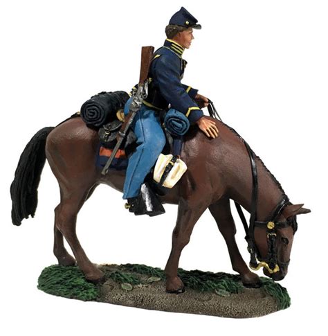 31277 Federal Cavalry Trooper Mounted No1 W Britain