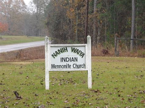 Nanih Waiya Mennonite Church Cemetery In Mississippi Find A Grave