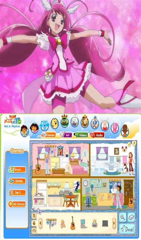 Cure Happy Loves Nick Jr. Playtime Website by pharrel3009 on DeviantArt