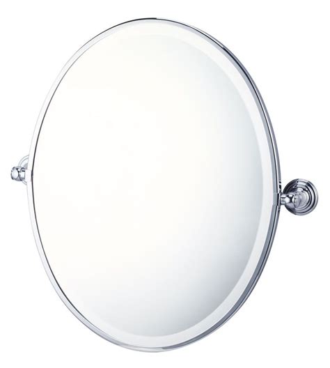 Equipped with a flexible mount, this option pulls away from the wall and angles in several different directions to give you the right view and. Mayer Matte Black Pivot Oval Mirror - Traditional Toilet ...