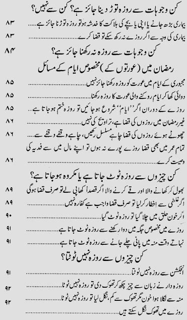 Maah-e-Ramadan Fazail-o-Masail Pdf Urdu Book Free Download - Kutubistan