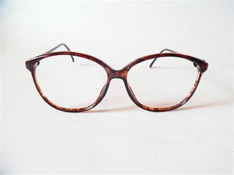 Vintage Swank Optical Carol 120 723 Eyeglasses Used Frame Made Etsy