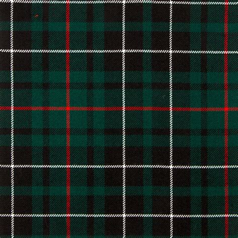 Macauley Hunting Modern Heavy Weight Tartan Fabric Lochcarron Of Scotland