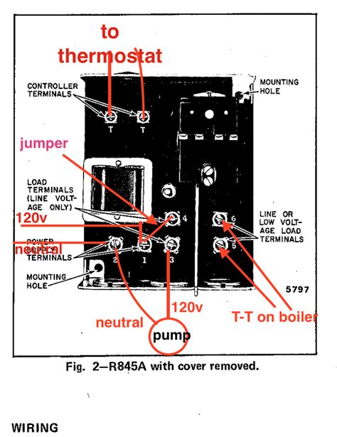Honeywell R845a Wiring Diagram