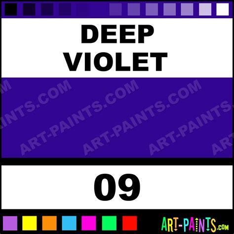 Deep Violet French School Gouache Paints - 09 - Deep Violet Paint, Deep Violet Color, Savoir ...