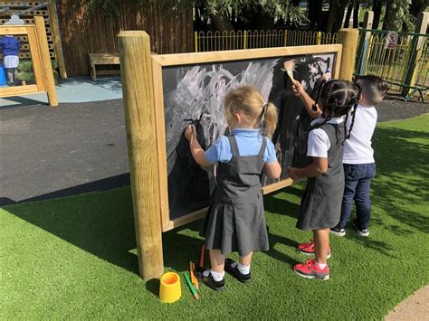 Giant Outdoor Chalkboards For Schools Pentagon Play