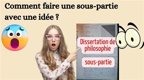 Méthode Du Développement De La Dissertation De Philosophie Youtube