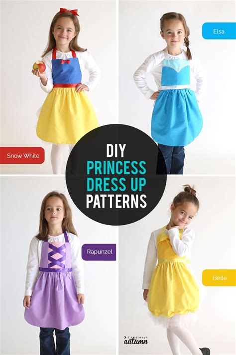These Princess Dress Ups Are So Easy To Make Click Through For The