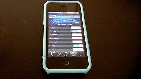 Severe thunderstorm warning eas on my tv and iphone! iMapWeather Radio Severe Weather App for iPhone - YouTube