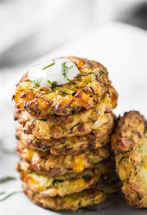 fryer zucchini air fritters corn healthy recipes watchwhatueat these vegan fries roasted perfect dough appetizers airfryer