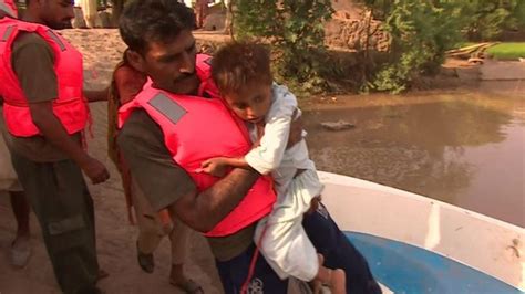 India And Pakistan Floods Death Toll Rises Bbc News