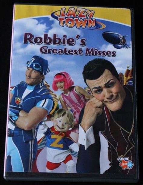 Lazy Town Robbies Greatest Misses Dvd 2006 For Sale Online Ebay