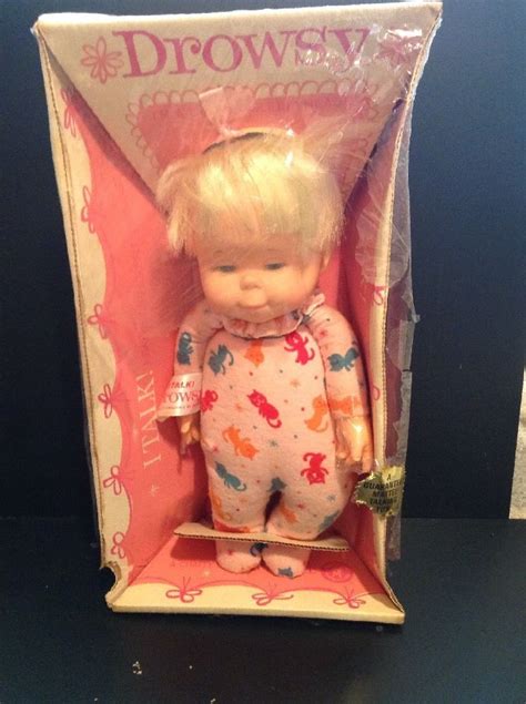 Vintage 1964 Mattel Talking Drowsy Doll Nrfb New Very Rare Absolutely
