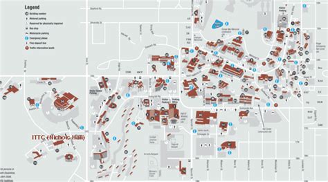 University Of Kansas Campus Map Map