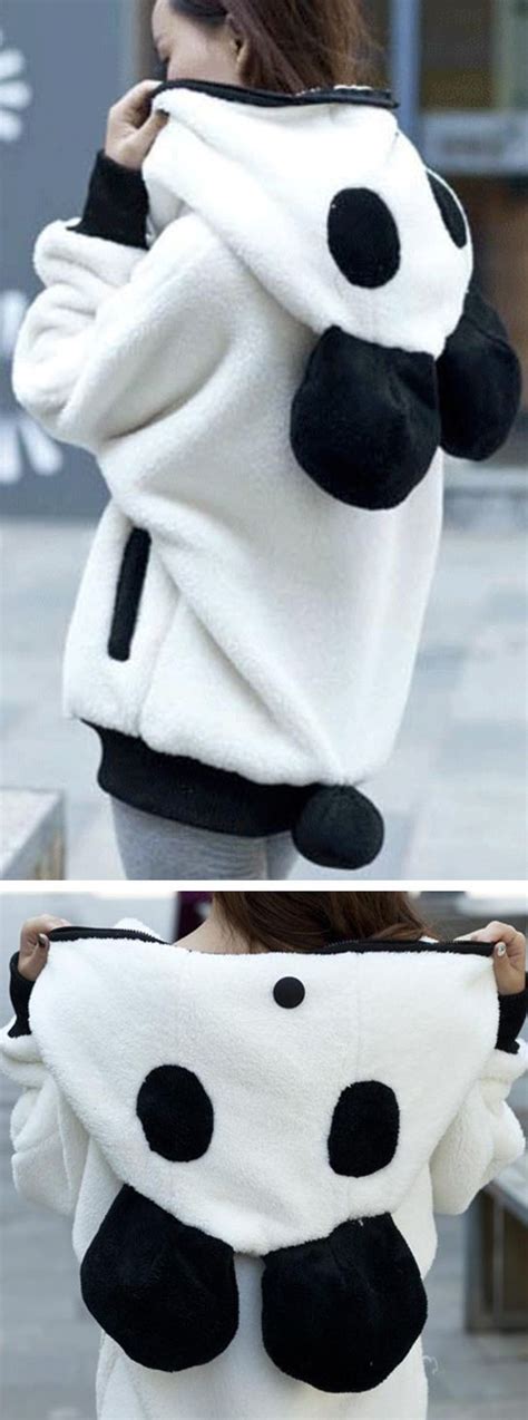 Panda Hoodie Kawaii Clothes Cool Outfits Cute Outfits