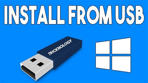 How To Download And Install Windows 10 From Usb Youtube