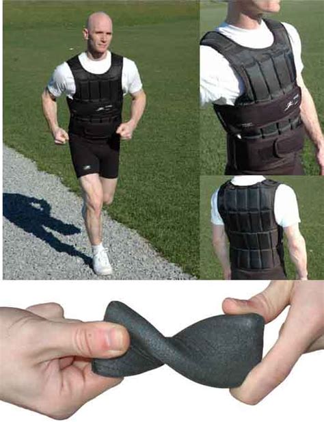 New 40 Lb Uni Vest Long Professional Weighted Vest
