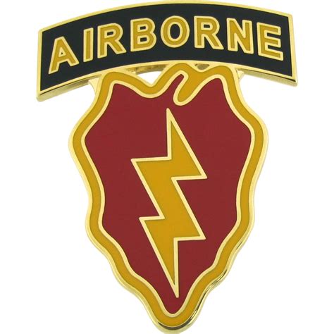 25th Infantry Division 4th Brigade Combat Team Insignia With Airborne