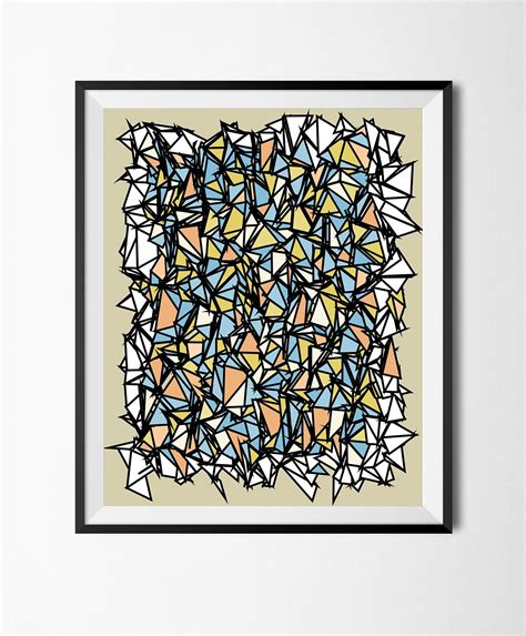 Download Printable Art Abstract Geometric Posterstrokes