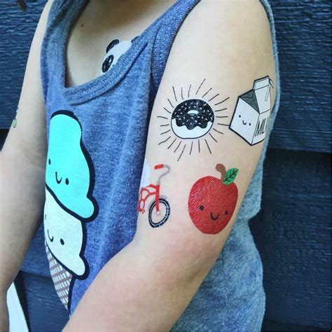 Custom Temporary Tattoos for Retail Brand