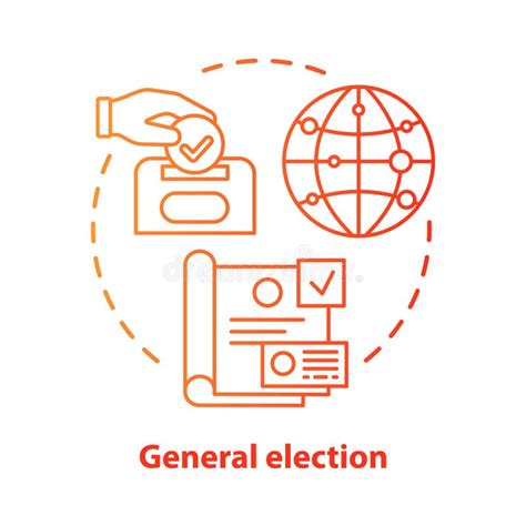 General Election Chalk Concept Icon Elections Idea Voting Choosing