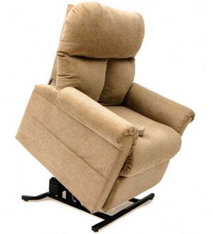 This power lift chair is extremely comfortable thanks to soft padding underlying the soft textile upholstery. LC-100 Electric Power Recliner Lift Chair by Mega Motion ...
