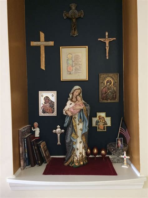 Newlyweds Try Their Hand At The Catholic Home Altar Tradition Home