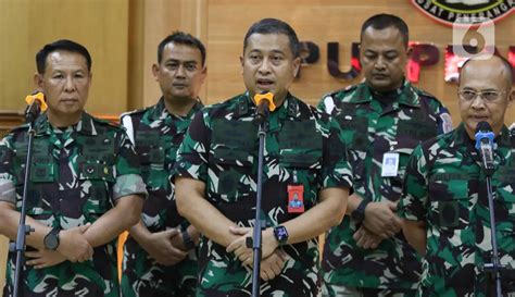 Mabes Tni Beri Keterangan Soal Perwira Menengah Tni Au Yang Terjaring