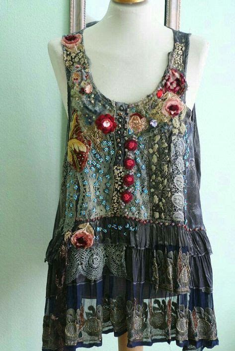 Rich And Delectable Altered Couture Upcycle Clothes Boho Outfits