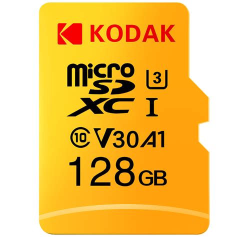 Kodak Tarjeta De Memoria Micro Sd Para Teléfono Móvil Inteligente Unidad De Almacenamiento De