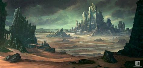 67 Fantasy And Medieval Buildings Cities And Castles Concept Art To