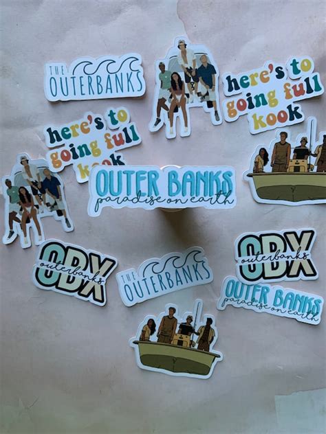 Outer Banks Sticker Pack Etsy