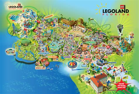Legoland Florida Map 2016 On Behance Legoland Florida Map Printable