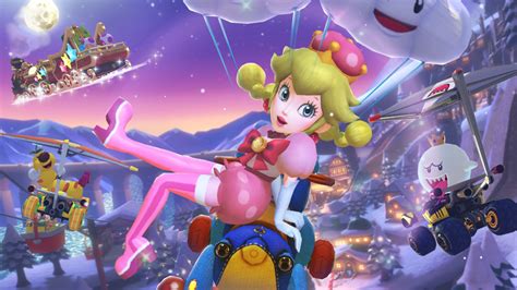 Filemk8d Peachette Bikerpng Super Mario Wiki The Mario Encyclopedia