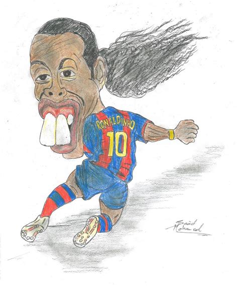 Download Ronaldinho Fan Art Wallpaper