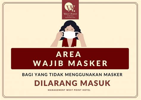.stikerlucu #stikerareapakaimasker #stikerdilarangmasuk #stikermasker jual stiker waterproof area wajib masker. West Point Hotel Bandung - The Soul of Bandung's Hospitality