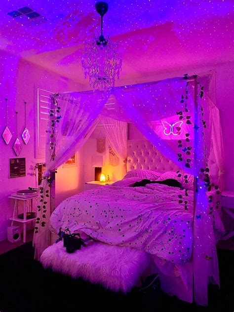 Dreamy Room In 2021 Dreamy Room Room Ideas Bedroom Neon Bedroom