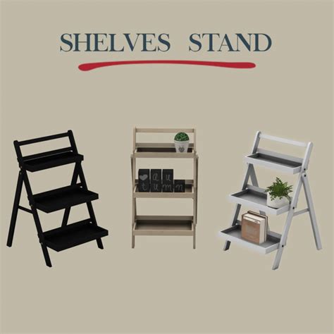 Shelf Stand At Leo Sims Sims 4 Updates