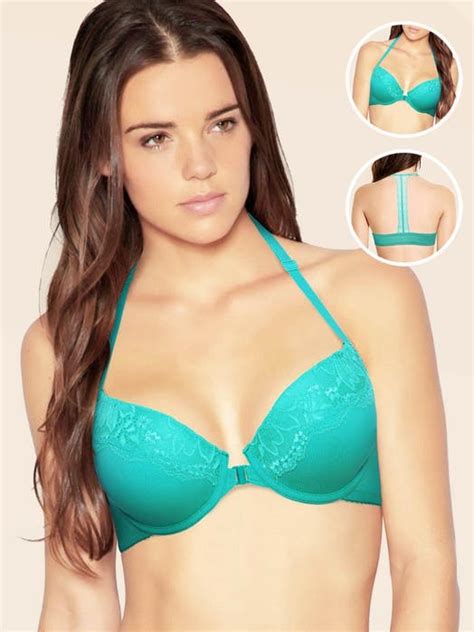 Aqua Green Front Open Bra At Rs799 Online Buy Push Up Bras Online