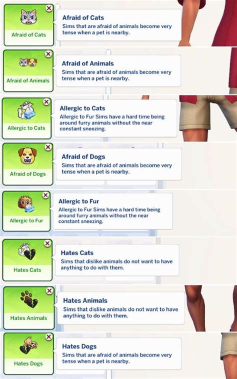 Sims 4 Pet Traits Mod