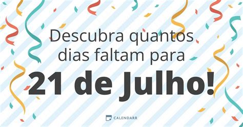 Quantos Dias Para Julho