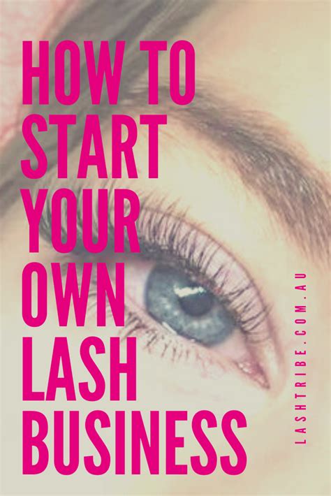 Register your business name with the government register. How to Start your Own Lash Business | Lashes, Eyelash ...