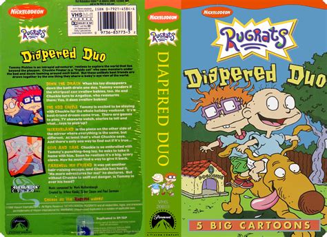 Rugrats Decade In Diapers Vol Diapered Duo Vhs Lot Of Vhs Tapes The