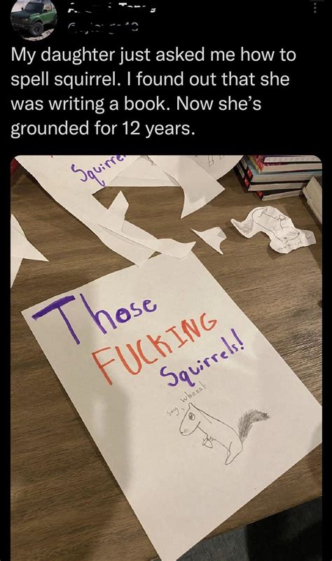 Fucking Squirrels R Whitepeopletwitter