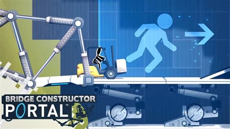 Bridge Constructor Portal Level 16 To 20 Gameplay Youtube