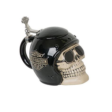 Harley Davidson Skull Rider Stein Game Room Guys