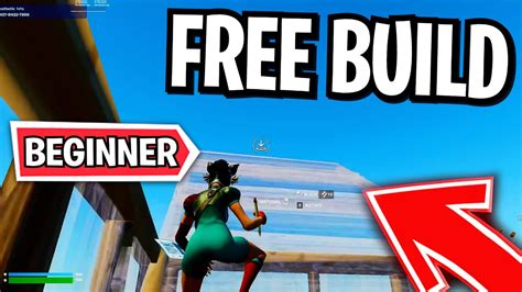 How To Free Build In Fortnite For Beginners Youtube