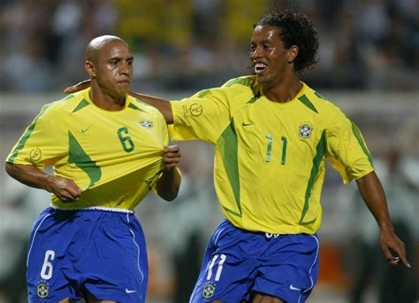 Ronaldinho Official Brazil Shirt 2002 Signed By Pelé Ronaldo